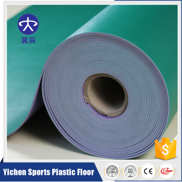 China Hot Sale PVC vinyl Wearable Litchi Pattern Table Tennis Flooring