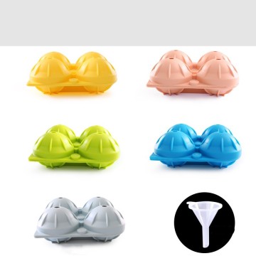 Silicone Whiskey Ice Ball Mold - Large Ice Sphere Mold for Cocktails & Bourbon