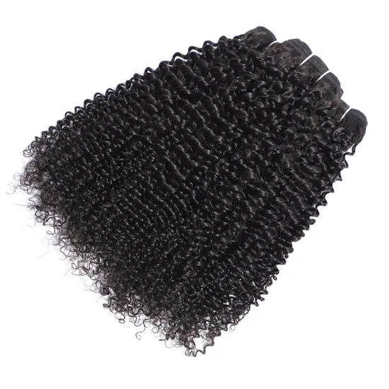 Afro Kinky Curly Human Hair Weave Chinese Virgin Hair
