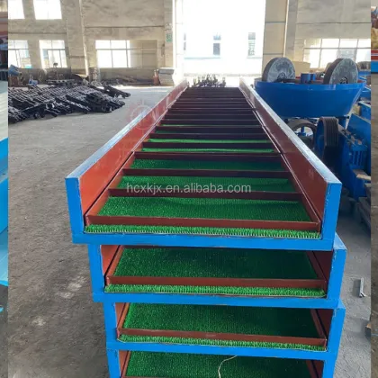 Gold Prospecting Equipment: Simple Mineral Separator Gold Mining Sluice Box