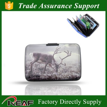 Aluminum+ABS+PVC materail Animal-printed custom card protection