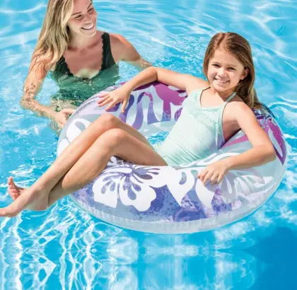 Intex 59251 COLOR TUBES Inflatable Baby Floater