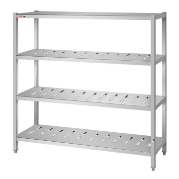 Commercial Stainless Steel 4 Tier Kitchen Storage Rack
