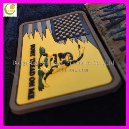 Soft PVC Embossed Patch 3d Custom Brand OEM Rubber Patch/Garment Brand Logo/Bags Badge Tags