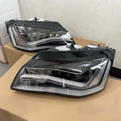 Original A8 Matrix Headlight - Dragon Ball LED Headlamp for 2011-2014 Audi S8 A8