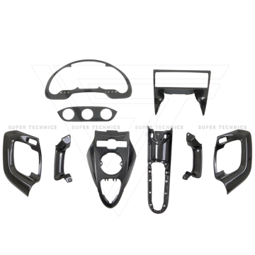 Dry Carbon Fiber Interior Kit (7 PCS) for Lambo Gallardo LP550 LP560 LP570 Spider