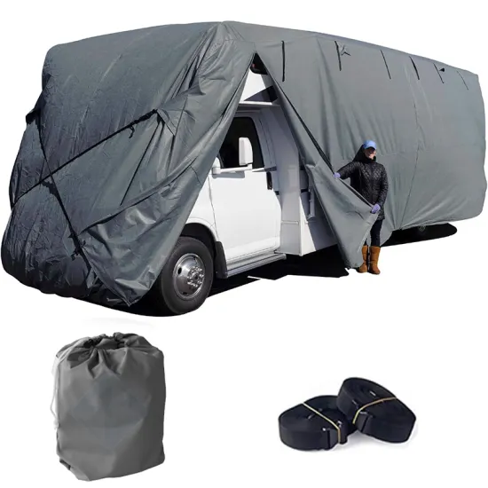 Factory Direct Waterproof RV Cover for Snow, Rain, Hail, and Dust