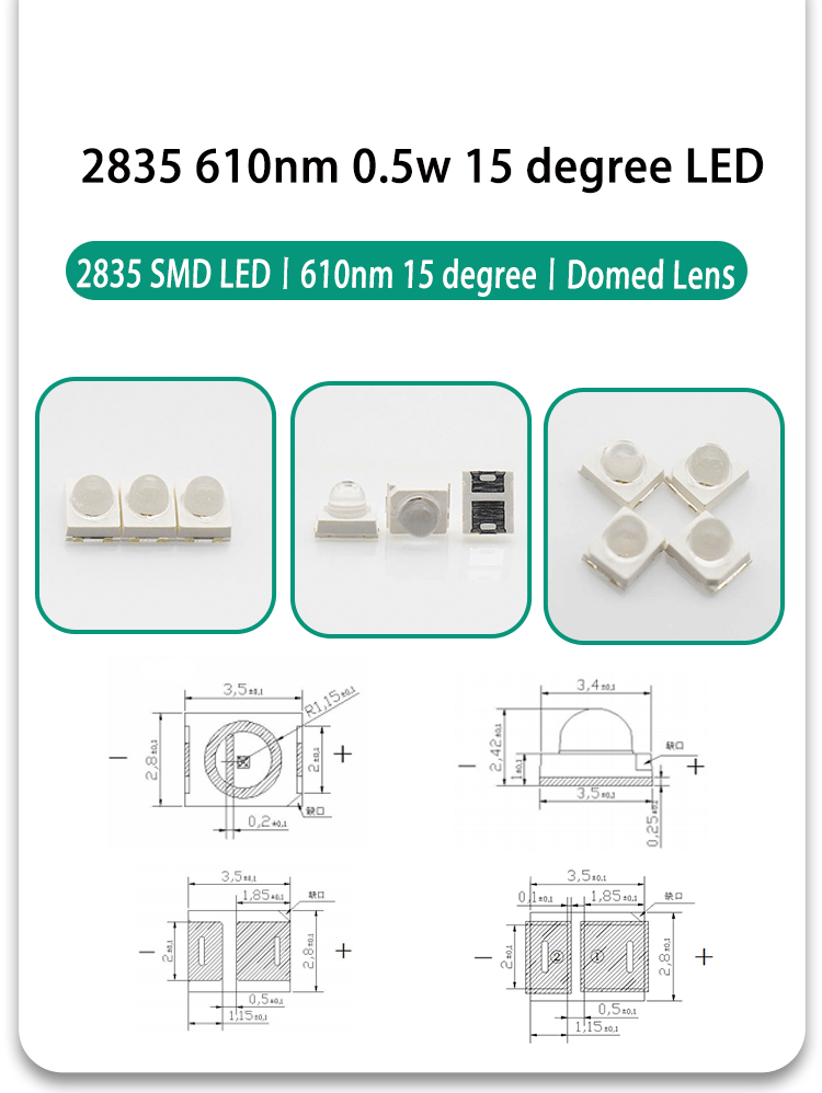 2835FOC61D10L20A15-610nm-Orange-LED-2835-SMD-LED-Dome-Lens-15-degree-0.5W-150mA_02