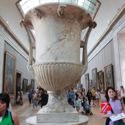 Natural Stone Ancient Large flower pots