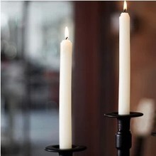 White Candle /wax candle /white stick candles