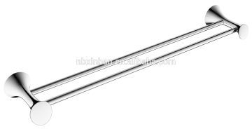 Latest modern design ,Chrome plating,wall mounted, 60cm Bathroom brass double towel bar
