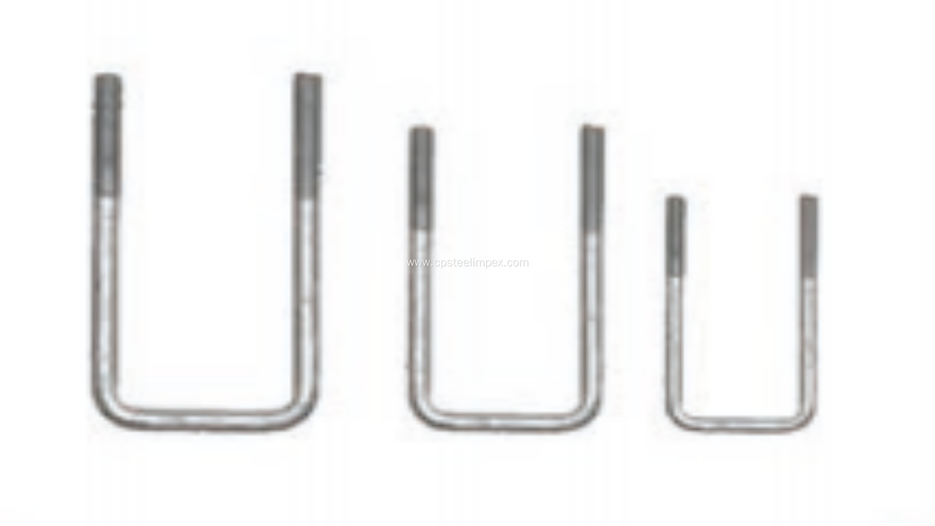 U-shaped embedded bolt