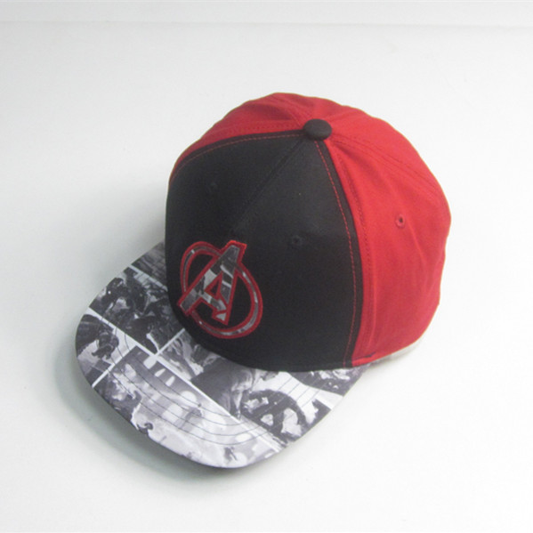 Youth Print Patch Hip Hop Cap