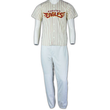 Fashion design baseball uniform