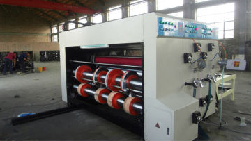 High speed printing die cutting-slotting machinery