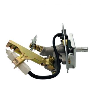Single gun assembly electric valve for stove
