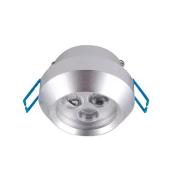 Ceiling Light with Lathe Aluminum