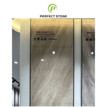 Ancient Roman Inspired Grey Sintered Stone Floor 9mm Porcelain Slab