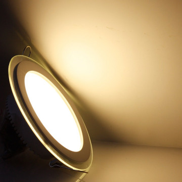 LED Glass Panel Lights: 6W, 12W, 18W, and 24W Round Lighting Solutions