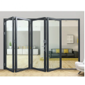 Best Waterproof Aluminum Alloy Double Glazed Bifold Doors