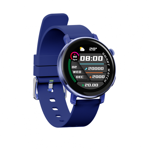 1.28inch Smart Watch Real-Time HR Monitor 5ATM