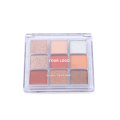 Ny ankomst Eye Makeup Plate Waterproof Eyeshadow Palette