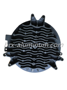 Hard anodized Aluminum die casting for turbo