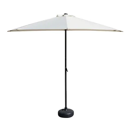 Retractable Outdoor Shade Umbrella with Handle