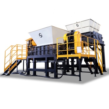 Tire Shredder and Plastic Bottle Crusher - Low Price Grinder