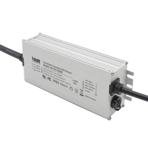 75W 알루미늄 케이스는 가로등을위한 운전사를지도했습니다