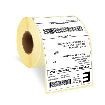 500pcs 100*150mm Adhesive Thermal Label Roll