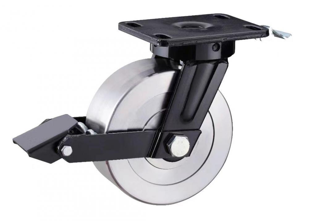 Super Heavy Duty Brake Stainless Steel Caster