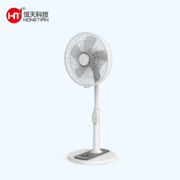 HONETIAN LED display large size adjustable height 8 speeds 4 modes 8 timer 14 inches DC custom colors indoor pedestal fan