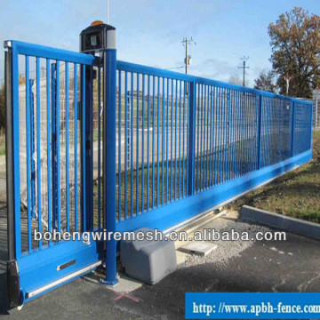 2014 Top-sale outdoor artistic iron gate fences design