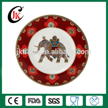 New Design Royal Arab Ceramic Plate, Porcelain Dinner Plate Wholesale