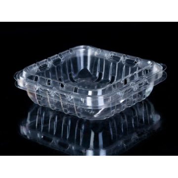 Conteneur de nourriture PET transparent en plastique jetable