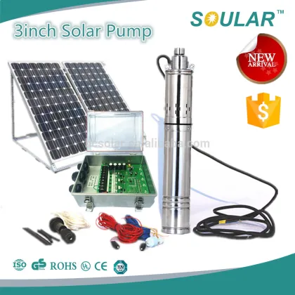 Farm Irrigation Systems Submersible Solar Water Pump