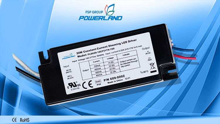 20W 4-in-1 Constant Current Triac Elv Dimming LED Driver Supplier