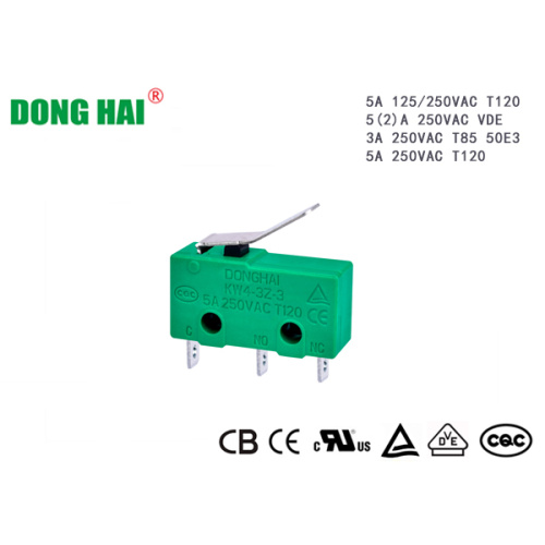 Subminiature Micro Switches Solder terminal Electric Parts