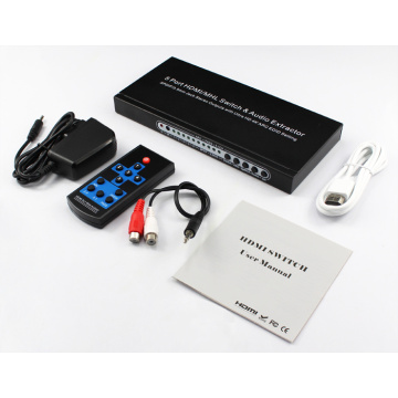 SPDIF Toslink HDMI Switch 5 x 1