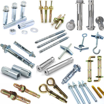 Zinc Plated Fix bolts Wedge Anchor Expansion bolts