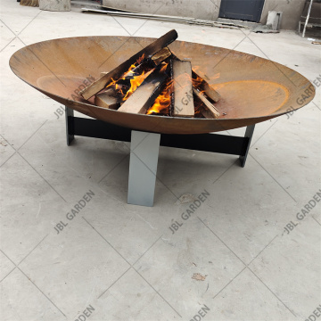 Antique Garden Corten Steel Fire Pit