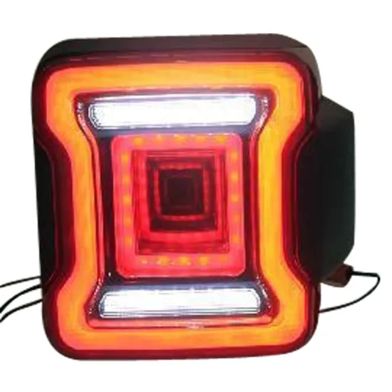 LED Tail Light Upgrades for 2018-2019 Jeep Wrangler JL: Modified Tunnel and Turn Signal Accessories