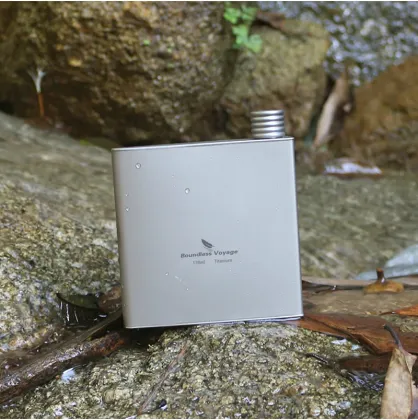 Boundless Voyage 178ml Titanium Pocket Flagon