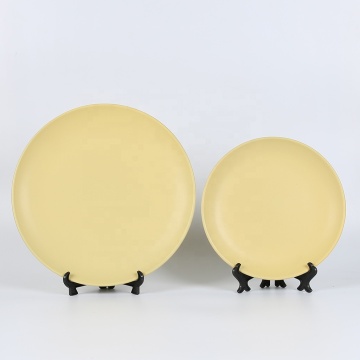 Customized Ceramic Microwave Dish Plates - 8 inch & 10.5 inch Stoneware Plates