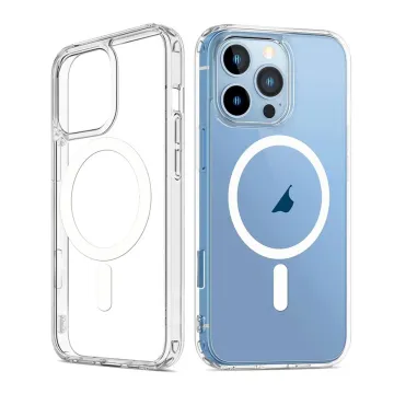 Shockproof Clear Crystal Magnetic Phone Protector Case for iPhone 11/12/13/14/15/16 Pro Max Plus