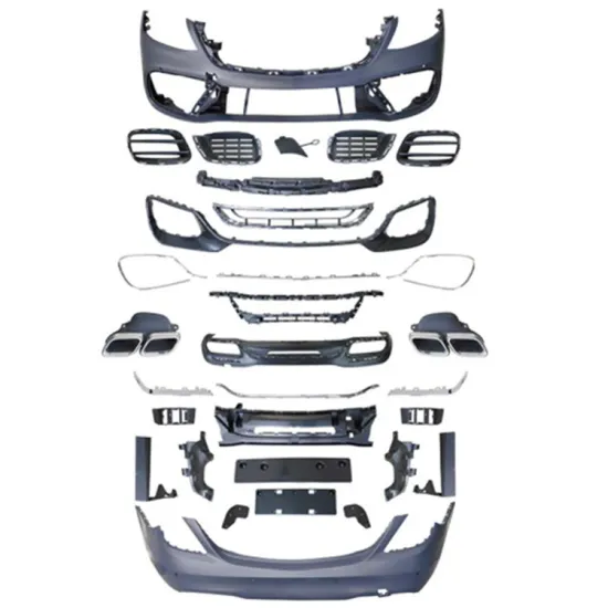 Mercedes-Benz W222 S65 AMG Modified Front and Rear Bumper Complete Set