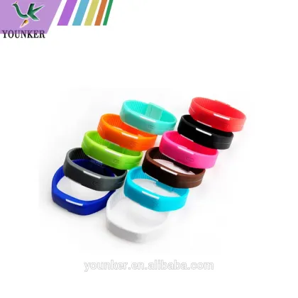 WATCH BAND DIGITAL SILICON LED WATCH