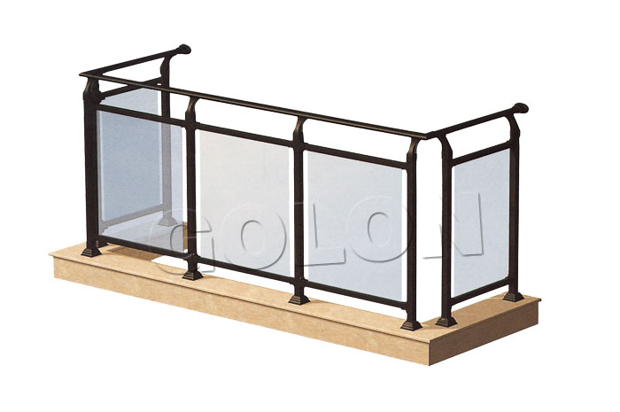 glass railing