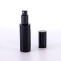 China 40ml black glass flat shoulder reed diffuser bottle Supplier